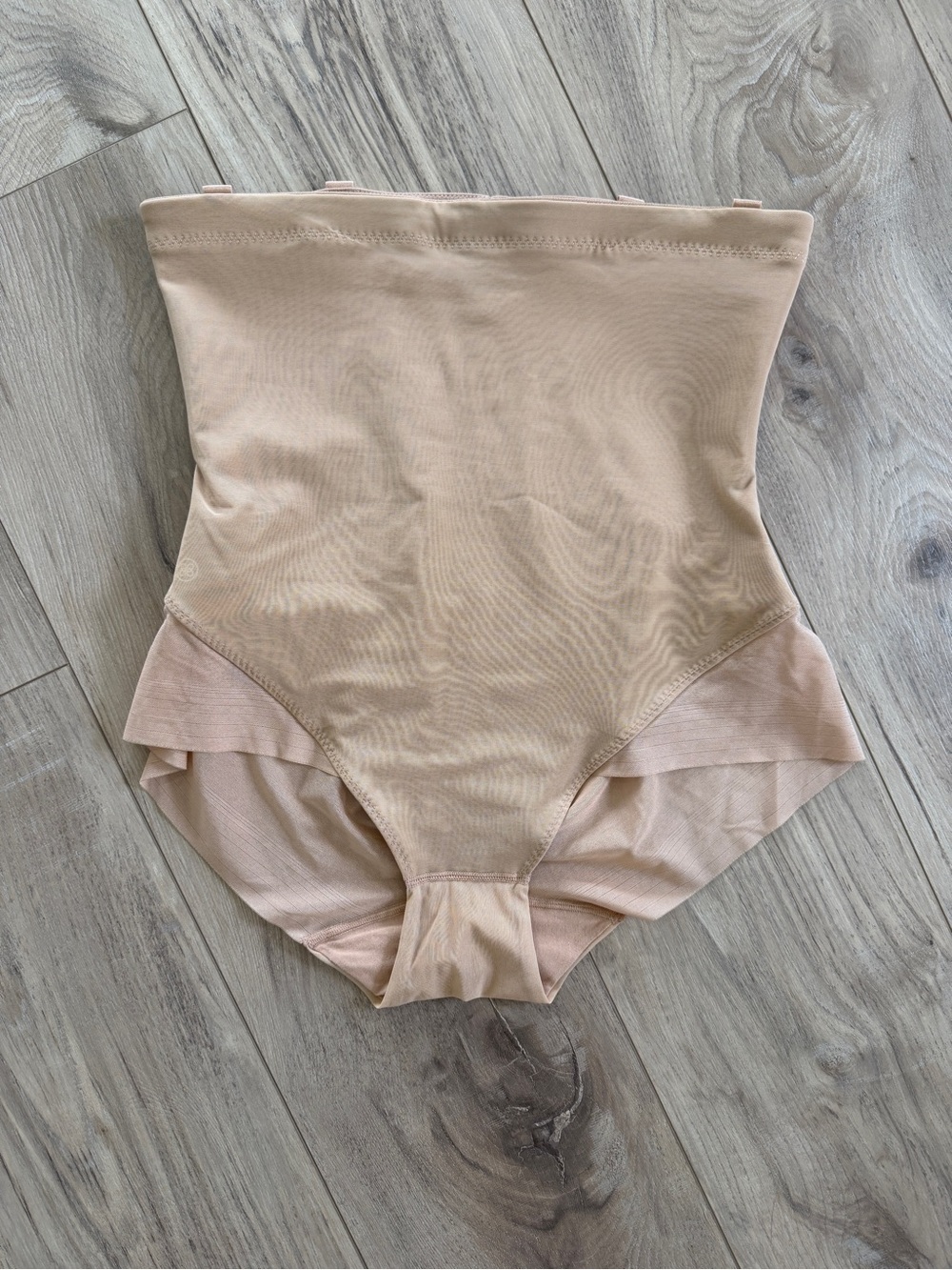 Honeylove Superpower Brief High-Waist Shaping Briefs in Nude